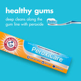 Arm & Hammer Peroxicare, cepillado con pasta para limpieza entre dientes.