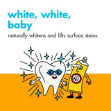 Arm & Hammer Peroxicare, vista cercana del tubo para limpieza entre dientes.