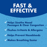 Niebla suave de ARM & HAMMER Salina Simple para alivio rápido.