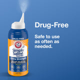 Arm & Hammer Simply Saline, libre de fármacos para uso diario.