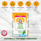 Toallitas Arm & Hammer para uso diario en rostro y cuerpo para refrescarse.