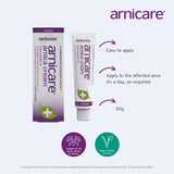 Arnicare crema arnica aplicación masaje para alivio ligero