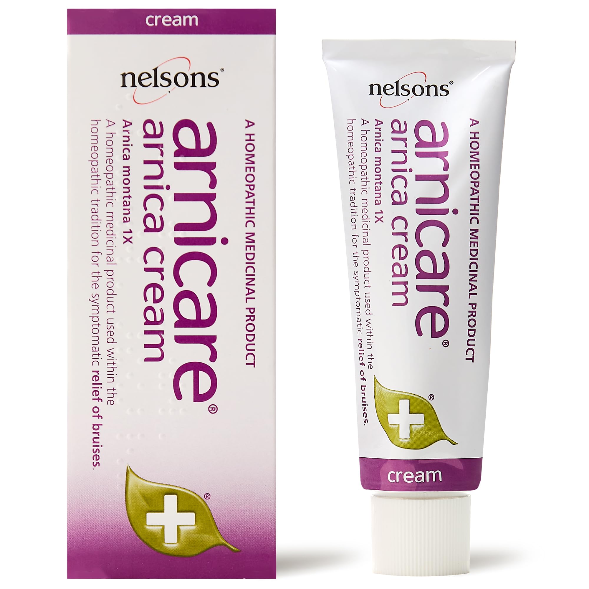 Arnicare crema de arnica en frasco de 50 g, ideal para uso externo suave.