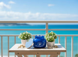 AROMA BAY Ozone vela en ambiente hogareño, decorativa y calmante.