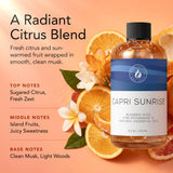 Aroma Country Capri Sunrise: difusor ultrasonico ofrece lujo aromático en espacios pequeños.