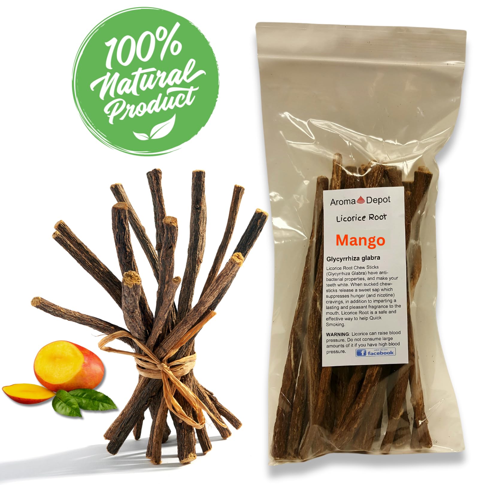 Aroma Depot infusión de mango, toque frutal en cada bocado.