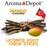 Aroma Depot regaliz para salud bucal y aliento agradable.