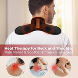 Almohadilla Aroma Season inalámbrica para cuello y hombros con calor relajante.