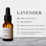 AromaTech Lavanda: nebulizador perfuma espacios pequeños con aroma suave y envolvente.