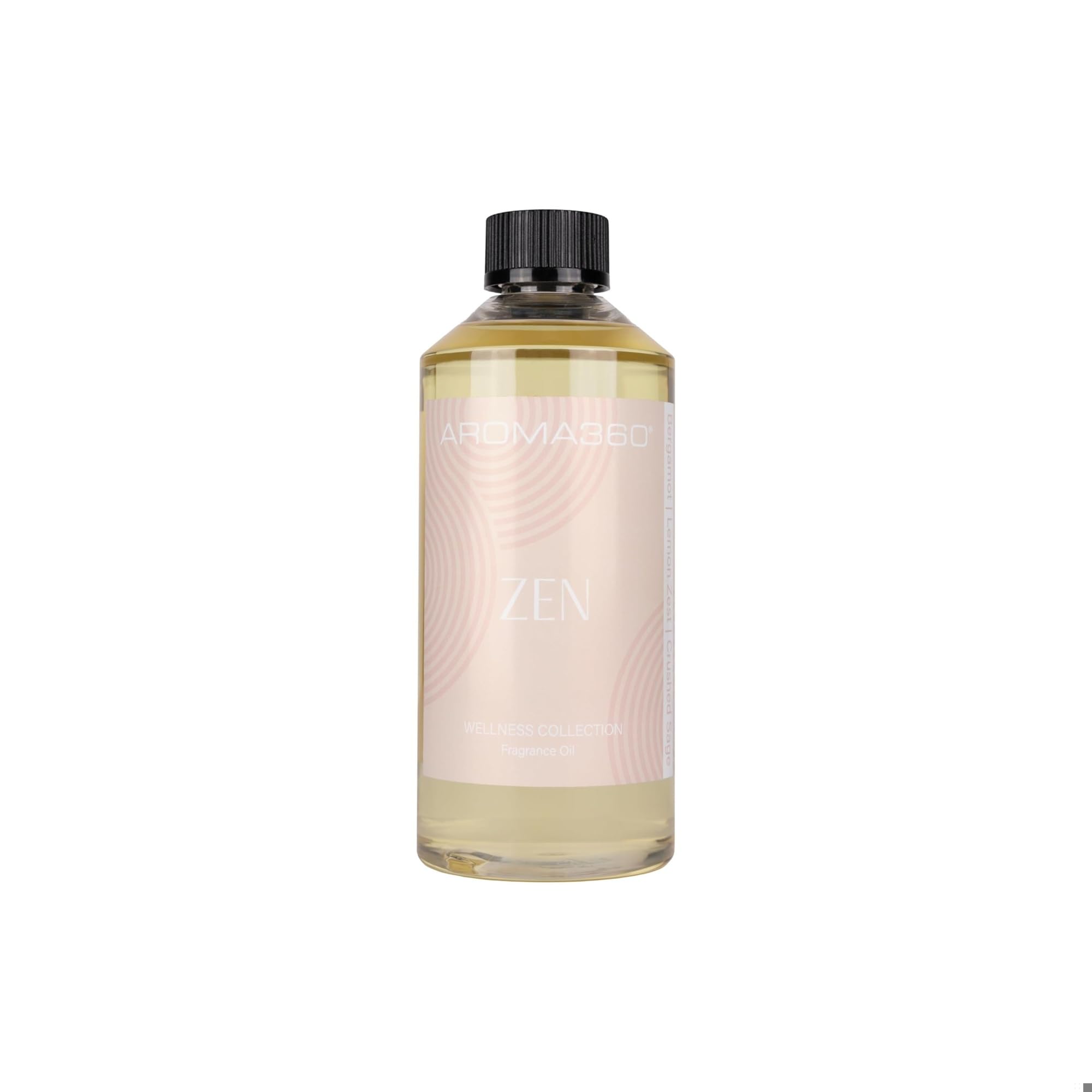 Aroma360 aceite para difusor Zen: aroma calmante para enfoque y relajación.