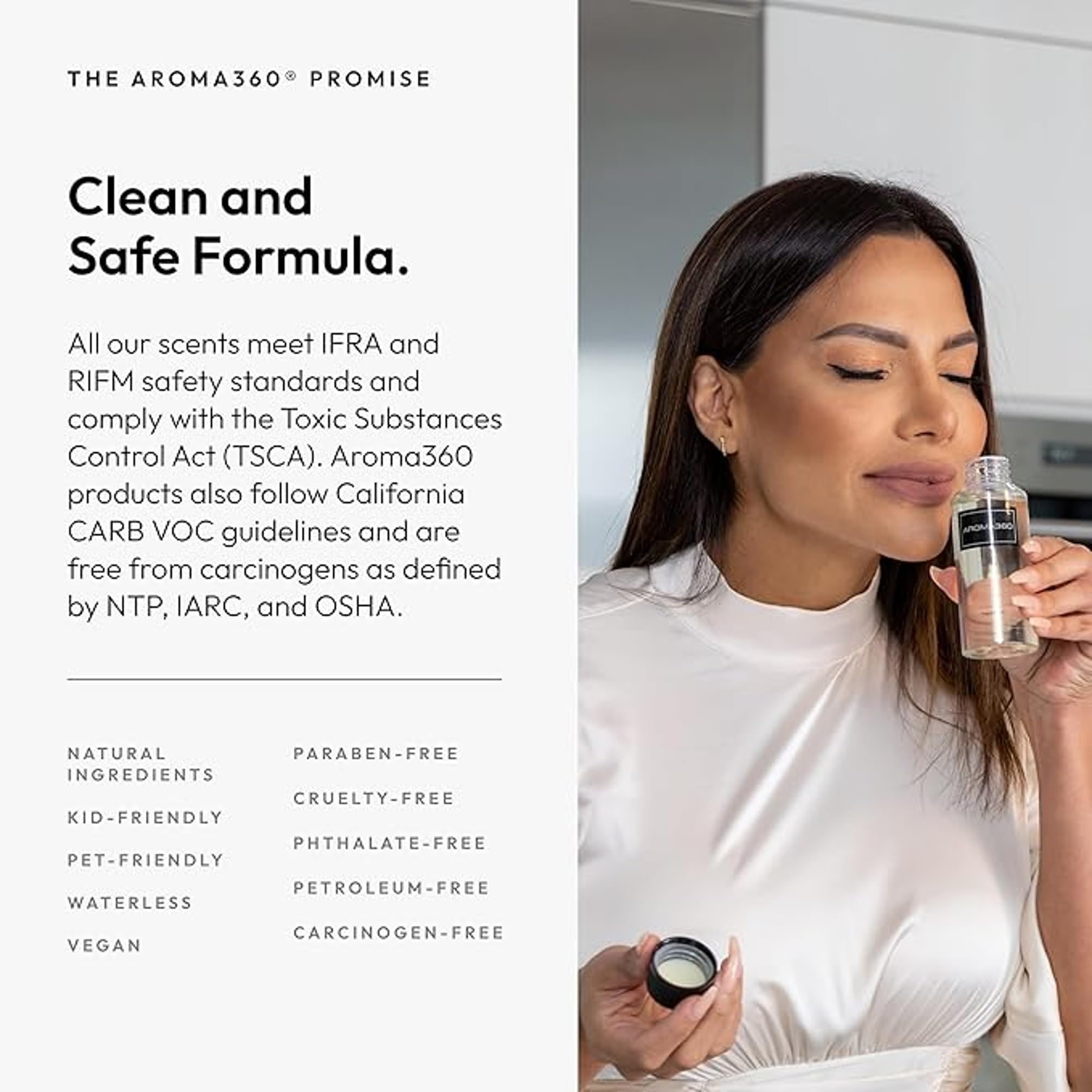 Aroma360 crea un ambiente hogareño, atmósfera calmante y lujosa