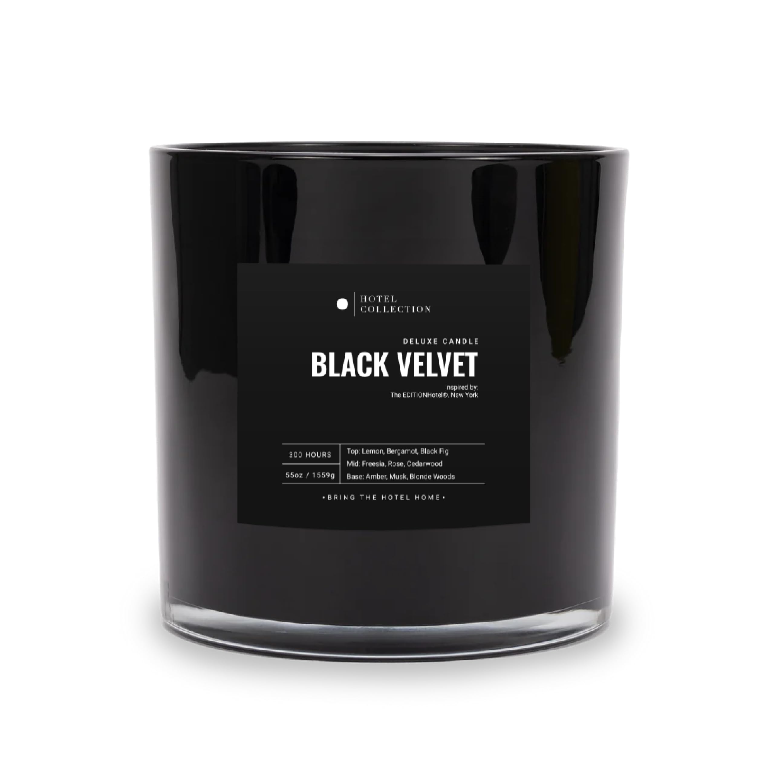 Aroma360 Black Velvet vela frente: elegancia para ambientar la sala