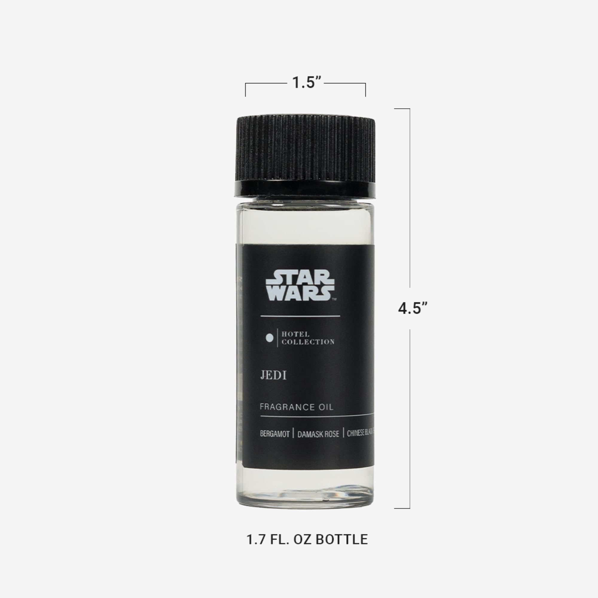 Aroma360 Jedi: notas de bergamota y rosa para sofisticación en espacios.