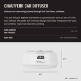 Aroma360 difusor coche diseño compacto, difunde aromas suaves