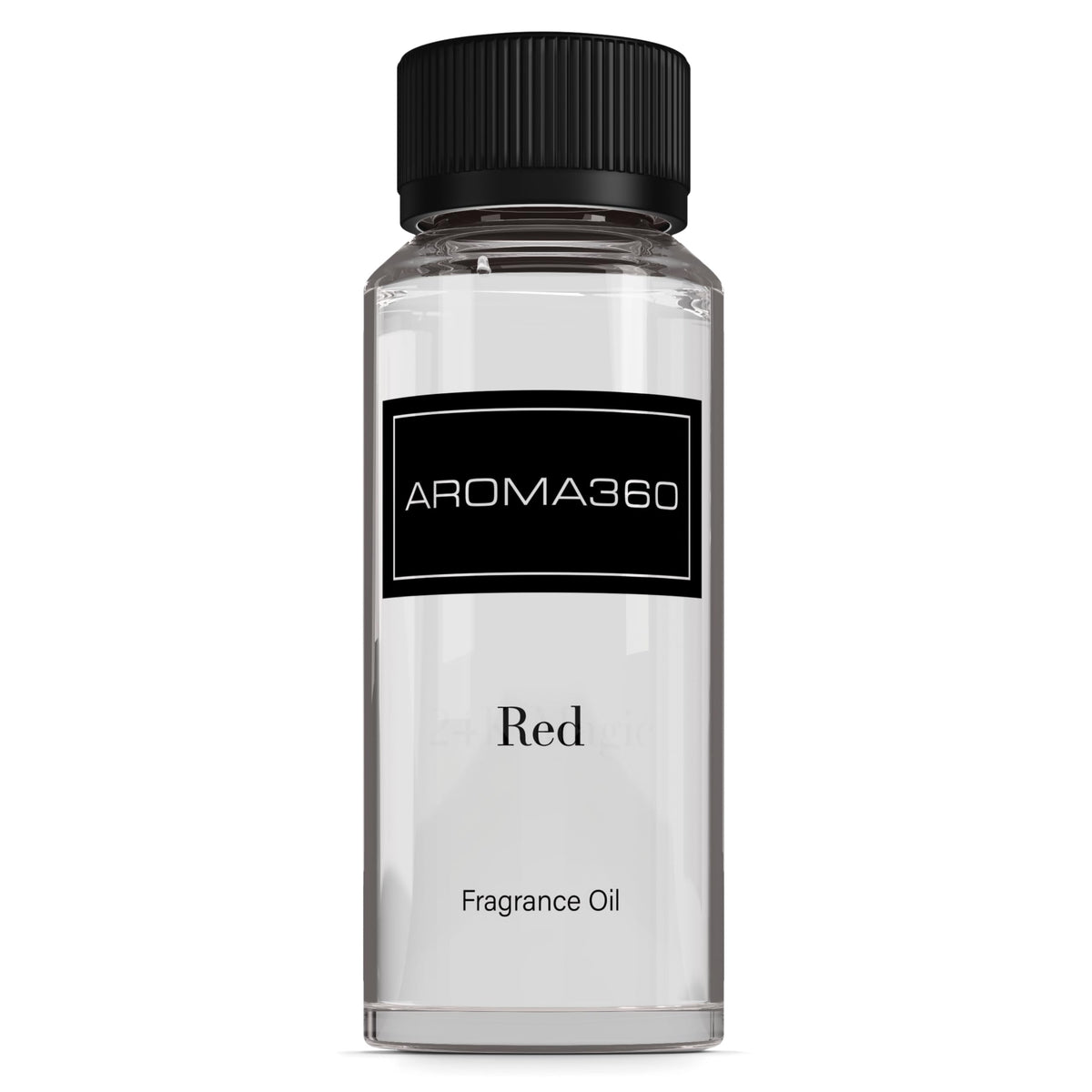 Aroma360 Difusor Rojo muestra mezcla para espacios pequeños.