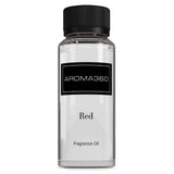 Aroma360 Difusor Rojo muestra mezcla para espacios pequeños.