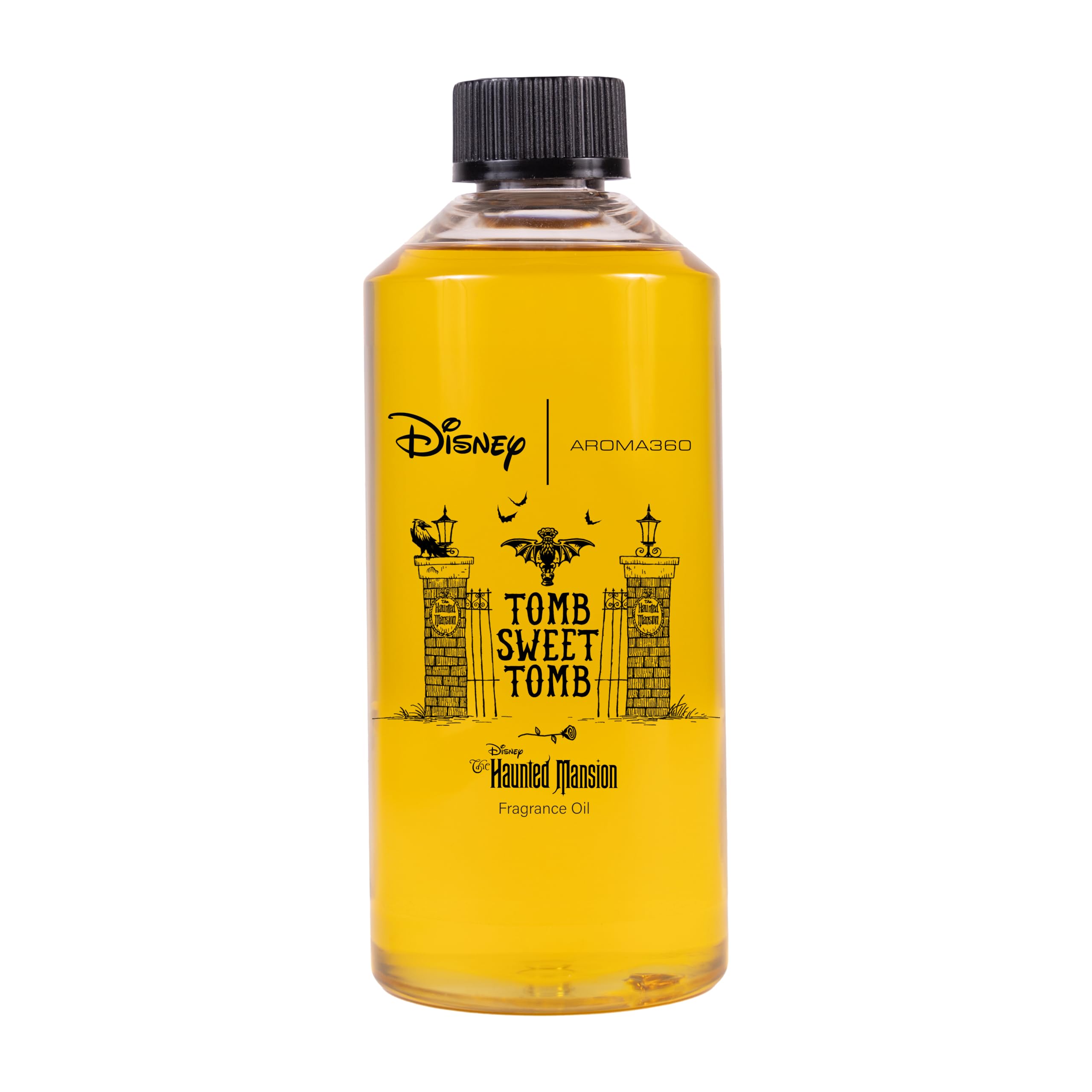 Aroma360 Tomb Sweet Tomb: botella de aceite para difusor perfuma con canela y bergamota.