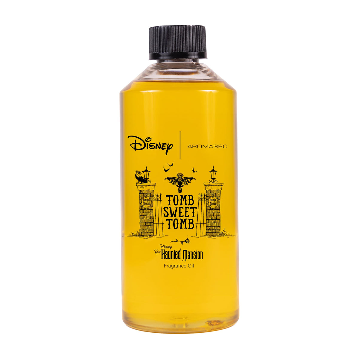 Aroma360 Tomb Sweet Tomb: botella de aceite para difusor perfuma con canela y bergamota.
