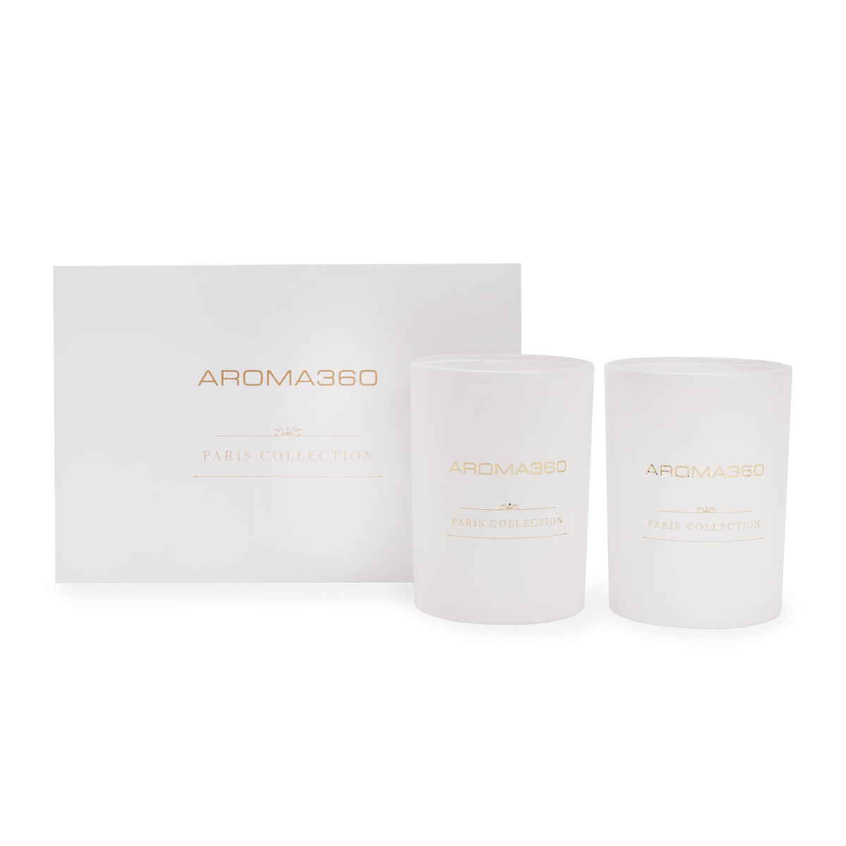 Aroma360 Dream On Paris: set de velas de 11oz para crear ambiente relajante.