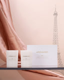 Aroma360 Dream On Paris: vela té blanco con cedro para meditaciones tranquilas.
