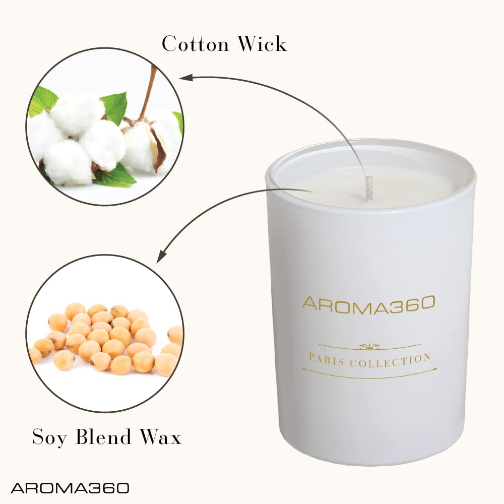 Aroma360 Dream On Paris: vela vegana y libre de parabenos y crueldad.