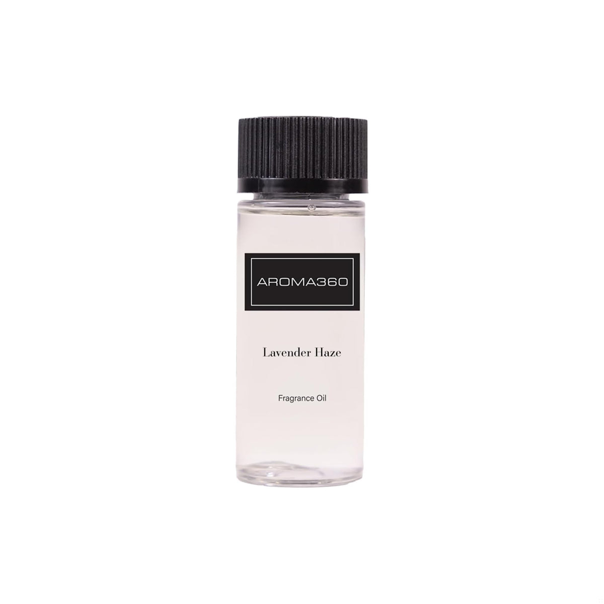 Aroma360 Lavanda Bruma: frasco de aceite esencial para relajación diaria.