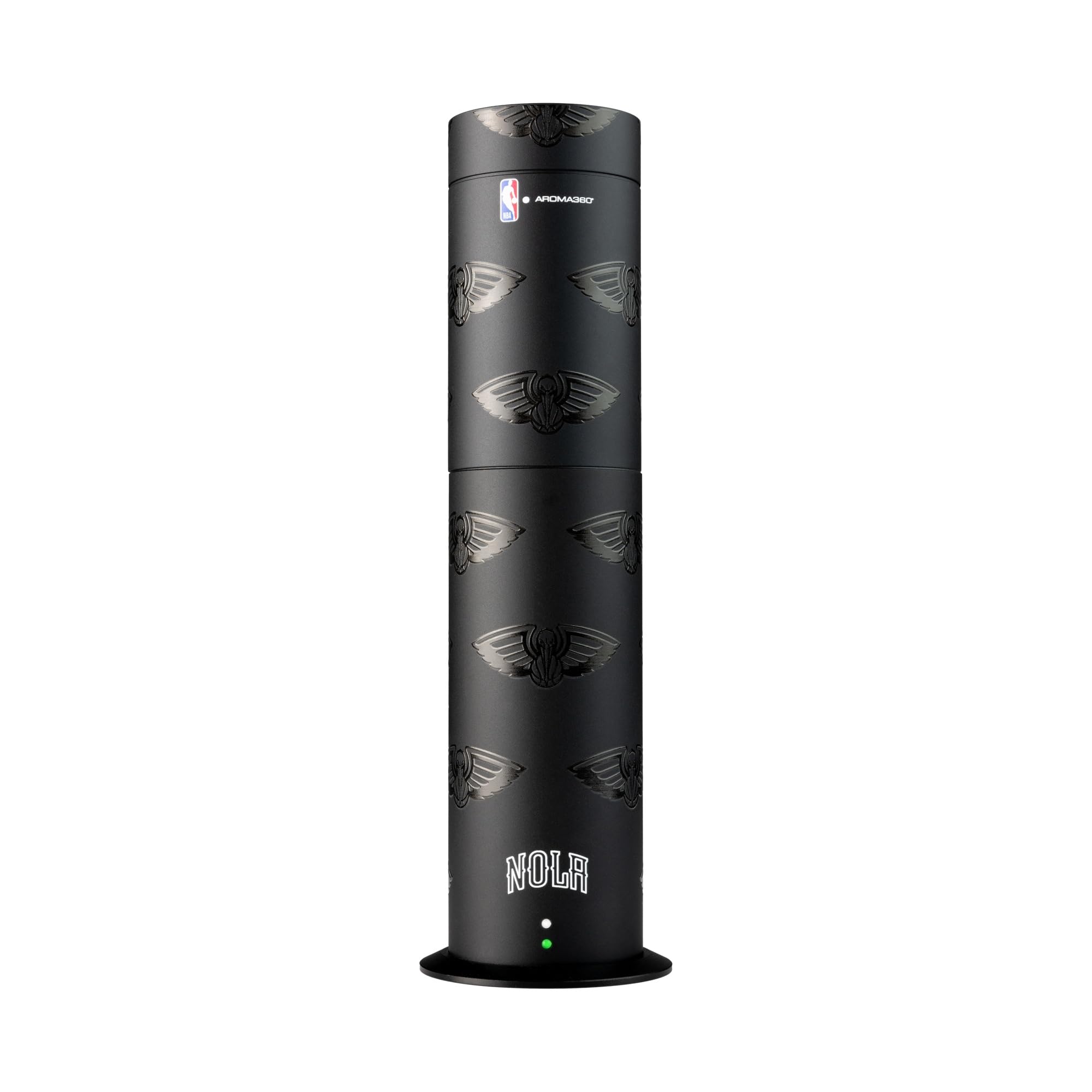 Aroma360 logo NBA Pelicans en difusor mini-pro para casa u oficina.