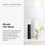Aroma360 Mini Pro control remoto para ajustar la intensidad