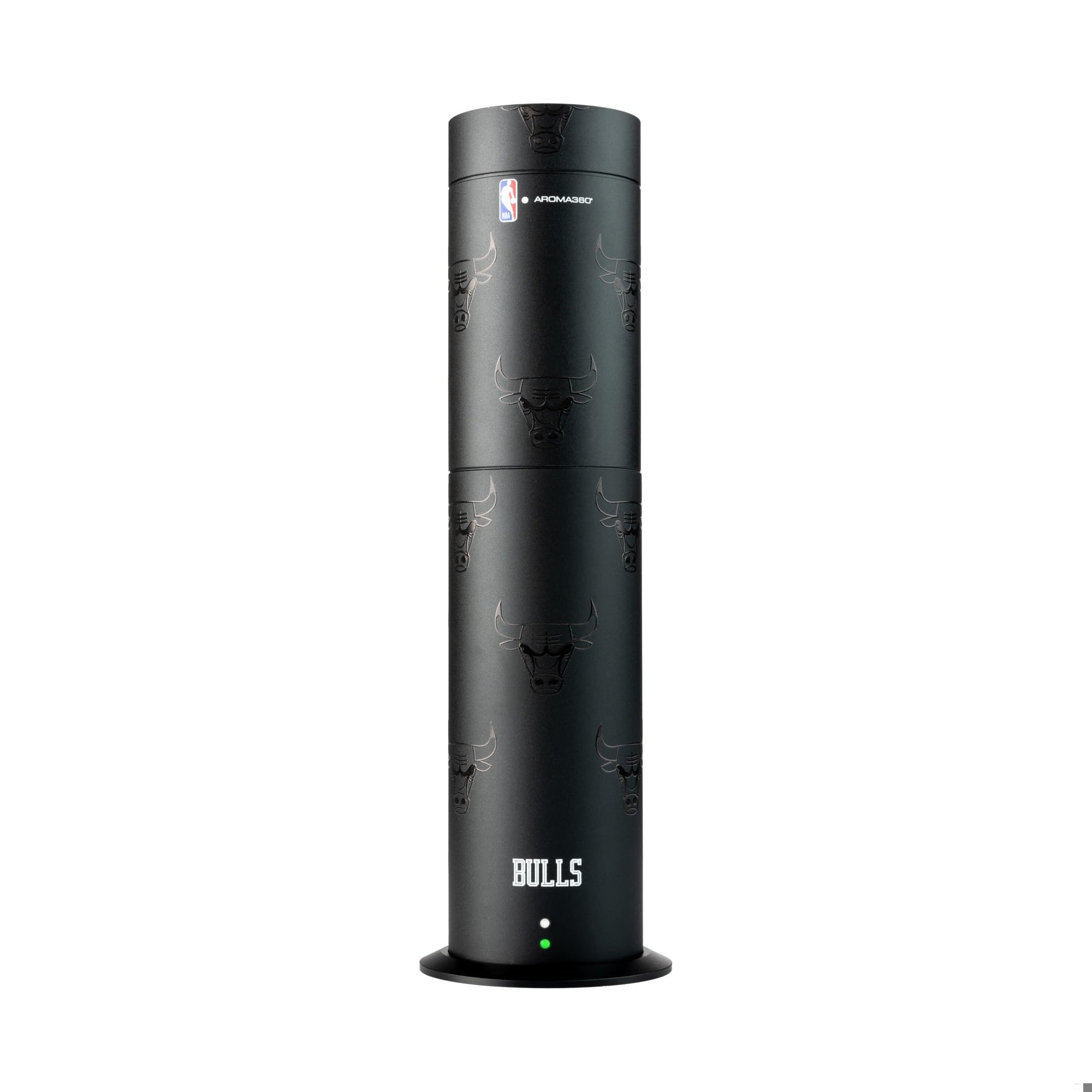 Aroma360 Bulls, logotipo en difusor para sala, ambiente energizante