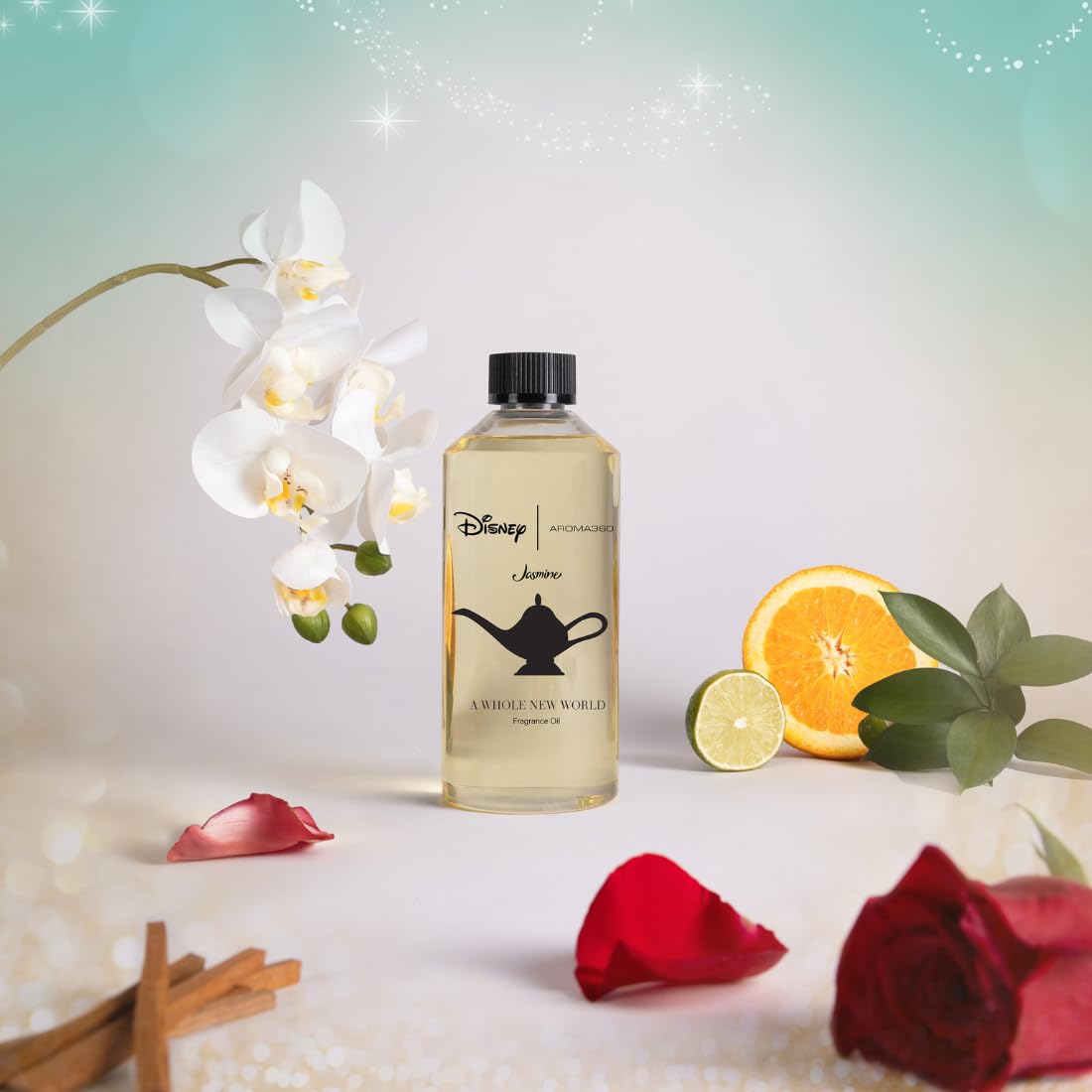 Aroma360 Notas de fondo: oud, teca y sándalo para calidez envolvente.