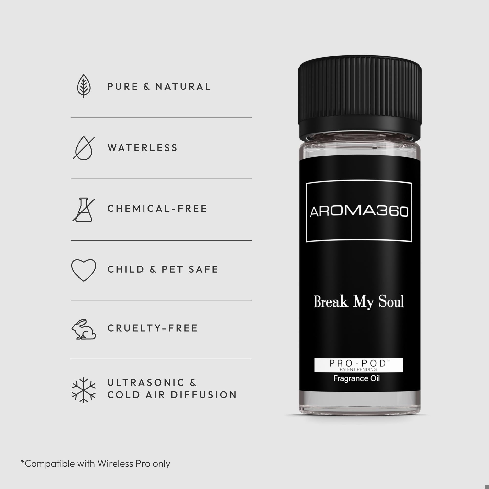 Aroma360 Pro Pod con menta maíz, mejora la concentración