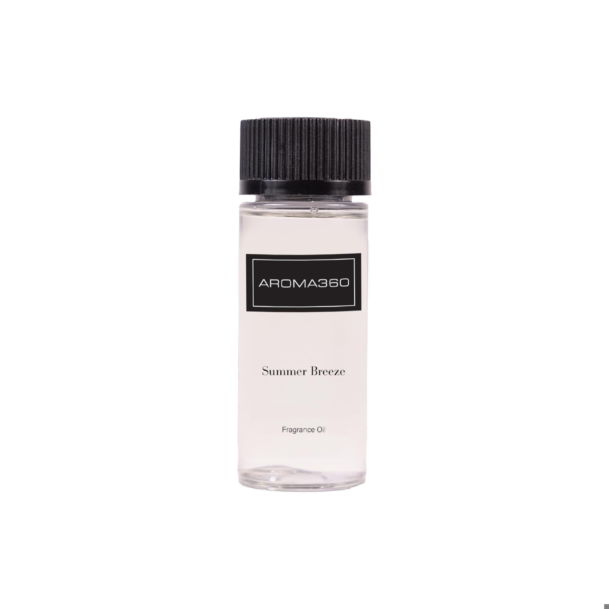 Aroma360 Summer Breeze: botella de 50 ml lista para difusor, perfuma con elegancia.