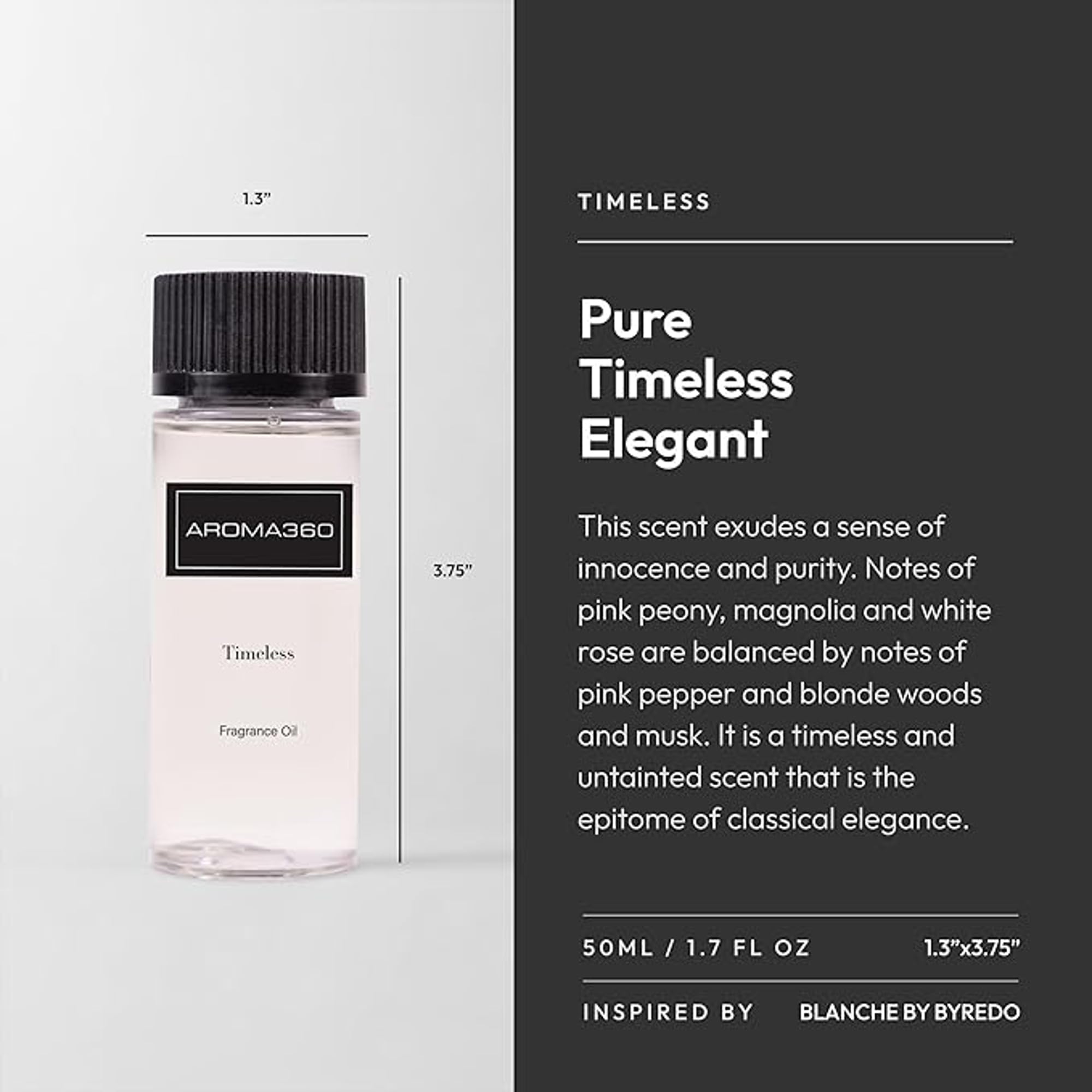 Aroma360 Timeless 50mL, difusor de aceites para perfumar espacios.