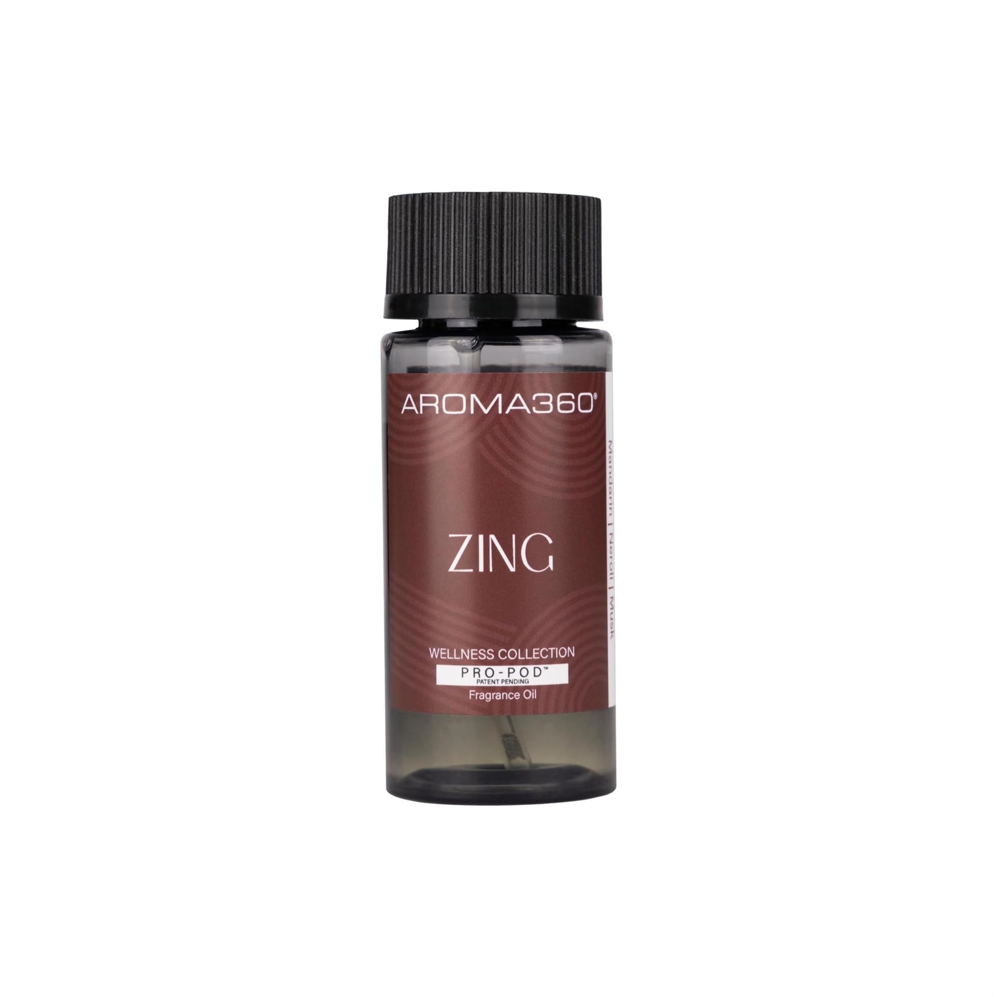 Aroma360 Zing Pro-Pod: aceite para difusor con mandarina y neroli para energizar espacios