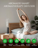 Aromadd con aplicación para controlar aromas y horarios.
