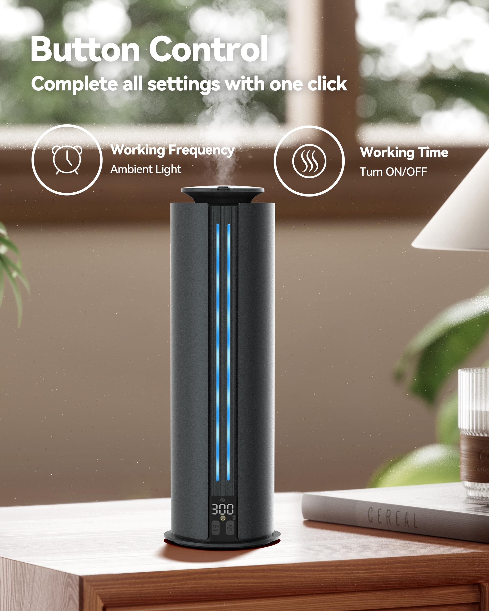 Funcionamiento silencioso de Aromadd a 31 dB para tranquilidad diaria