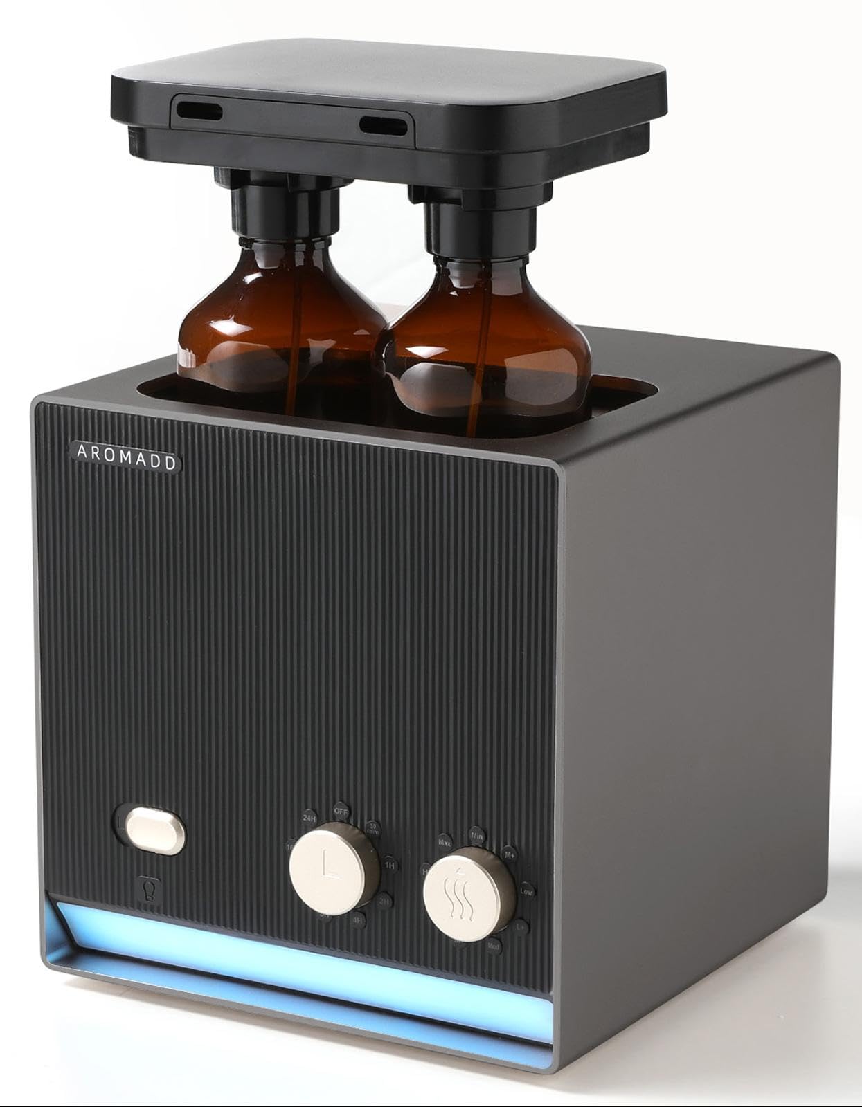 Aromadd difusor de doble boquilla para alternar fragancias con un solo toque
