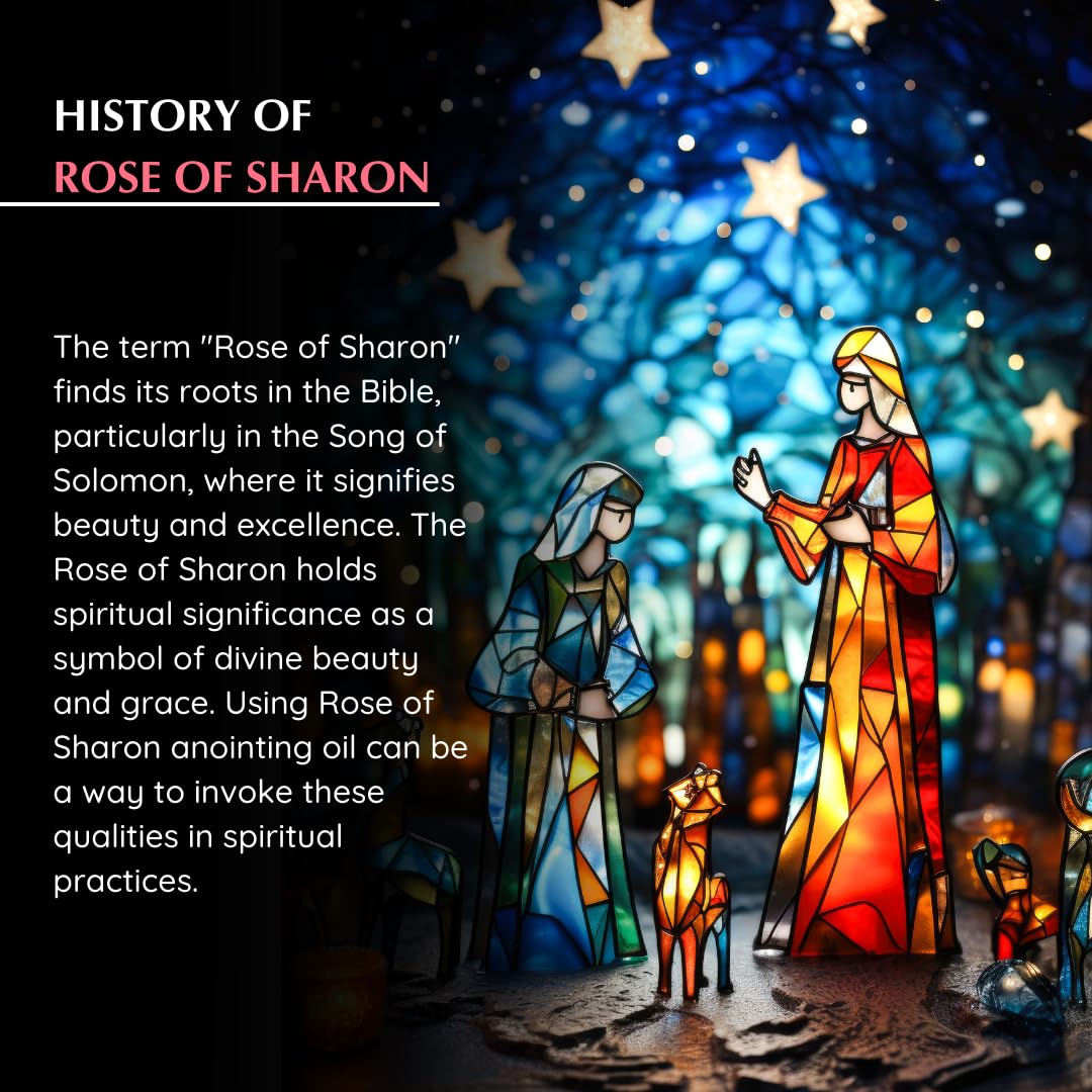 Aromafume aroma Rose of Sharon para unción sagrada y enfoque espiritual