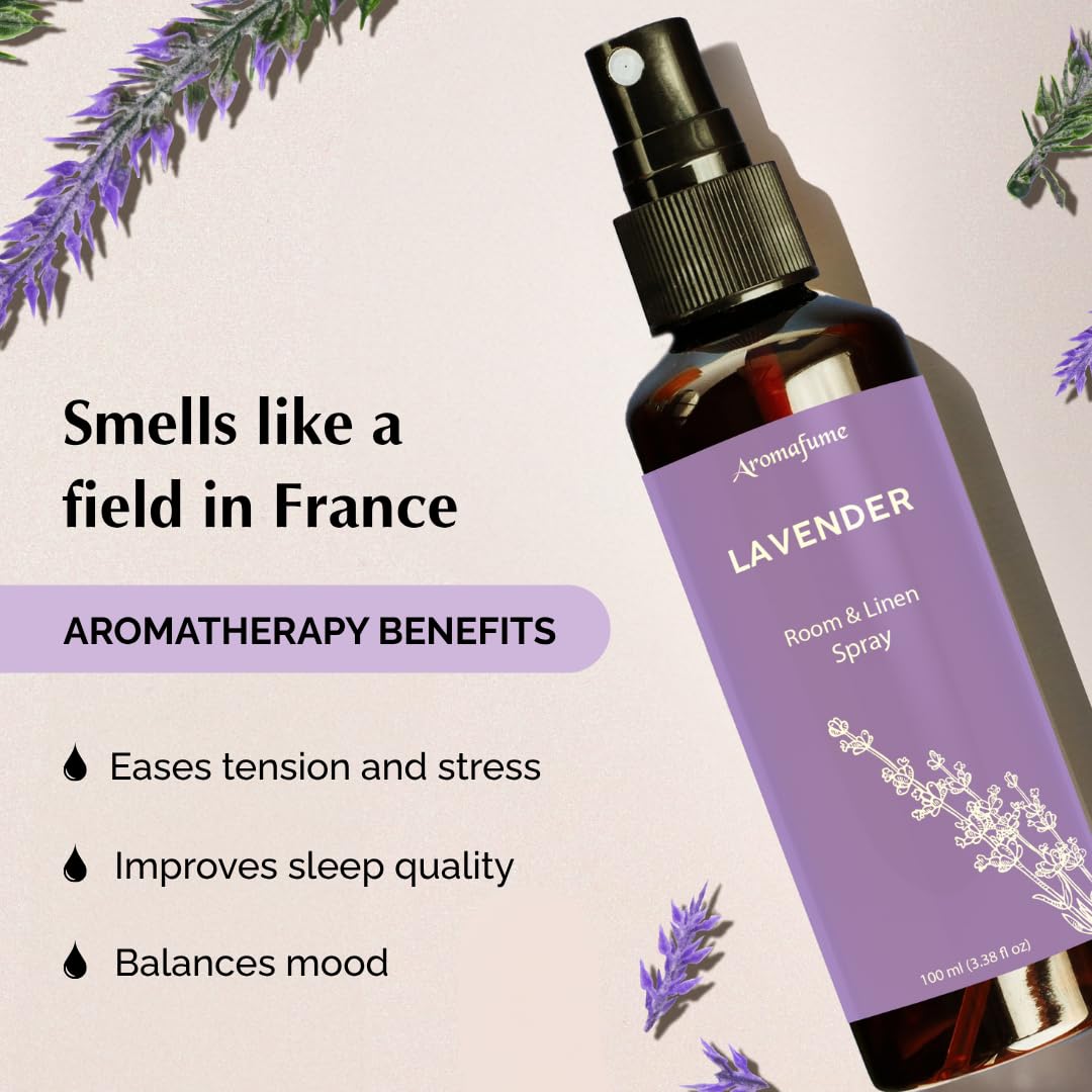 Aromafume Lavanda ambientador para cortinas, difunde suavidad aromática