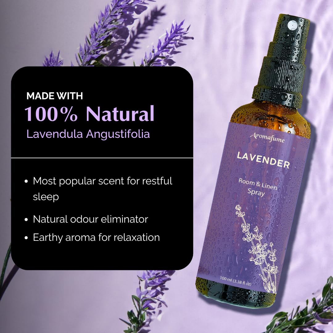 Aromafume Lavanda ambientador para habitación y sábanas suaves