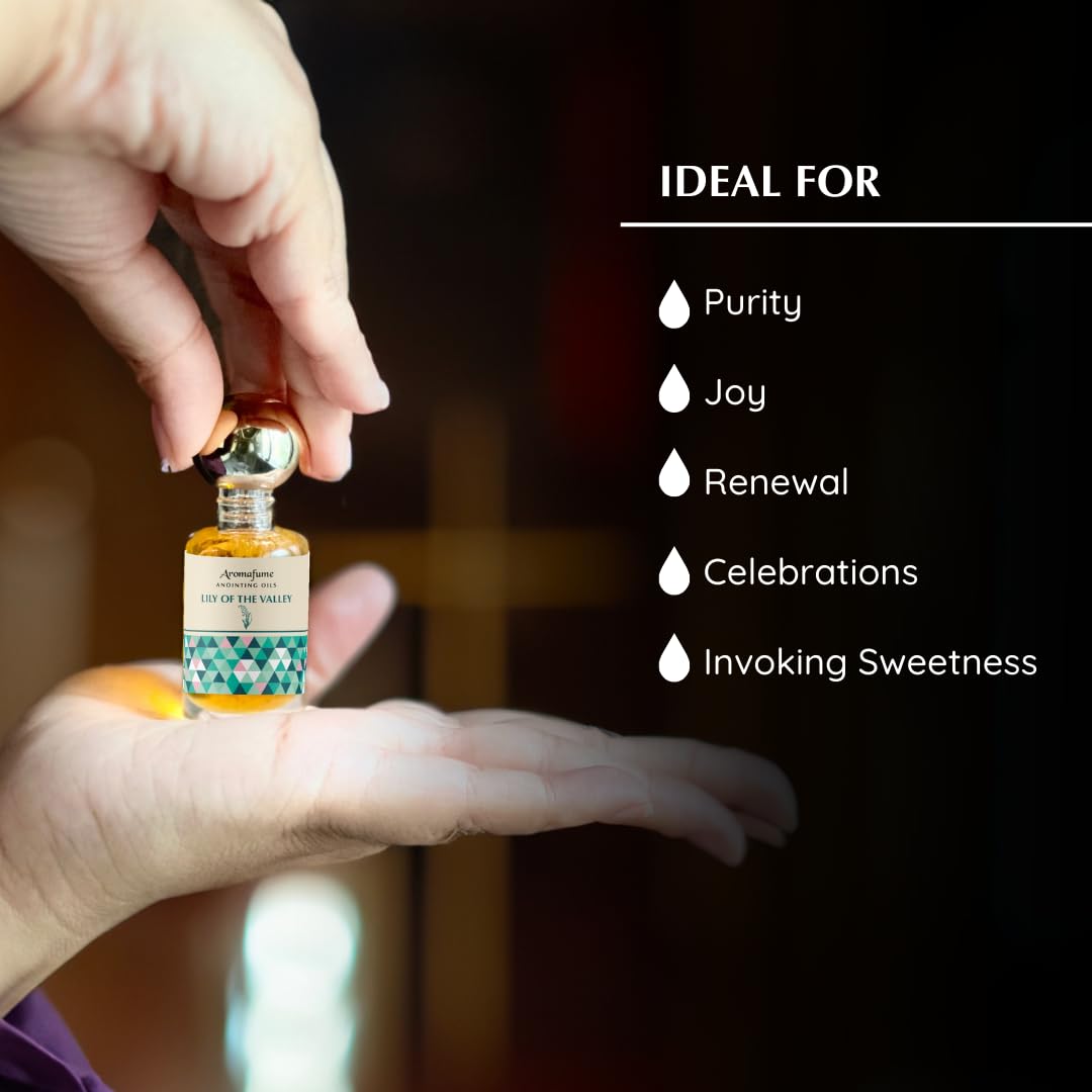 Aromafume Lirio de los Valles, aplicación manual con intención espiritual