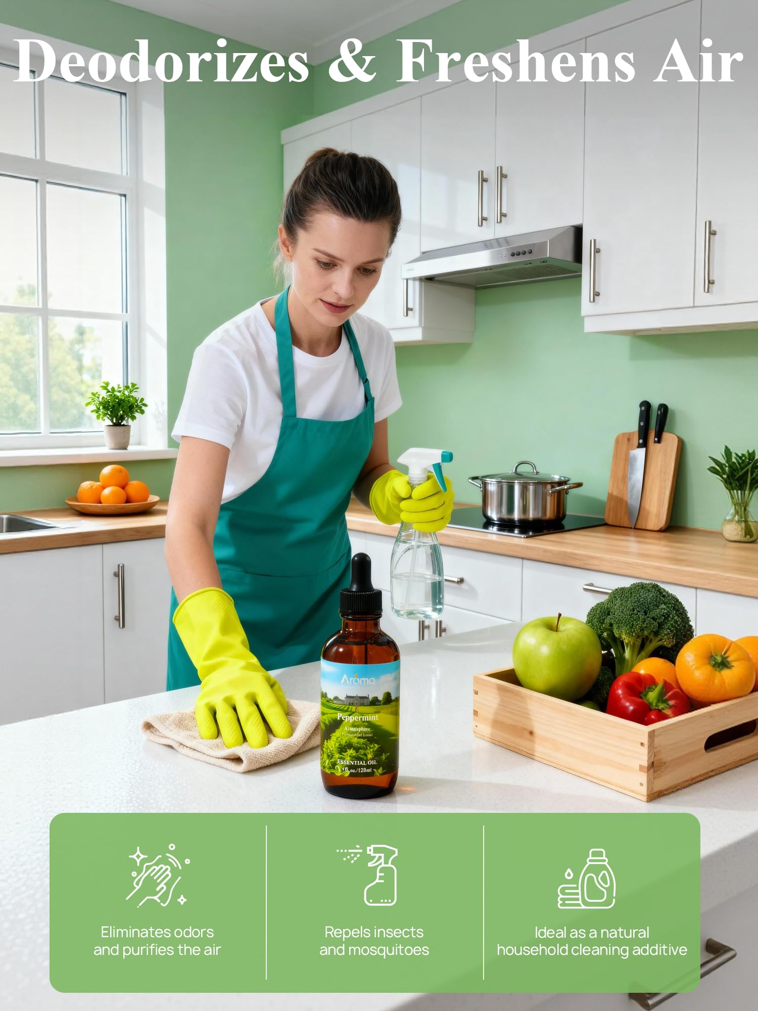 Aromalya dispensador de gotas preciso para uso cómodo.