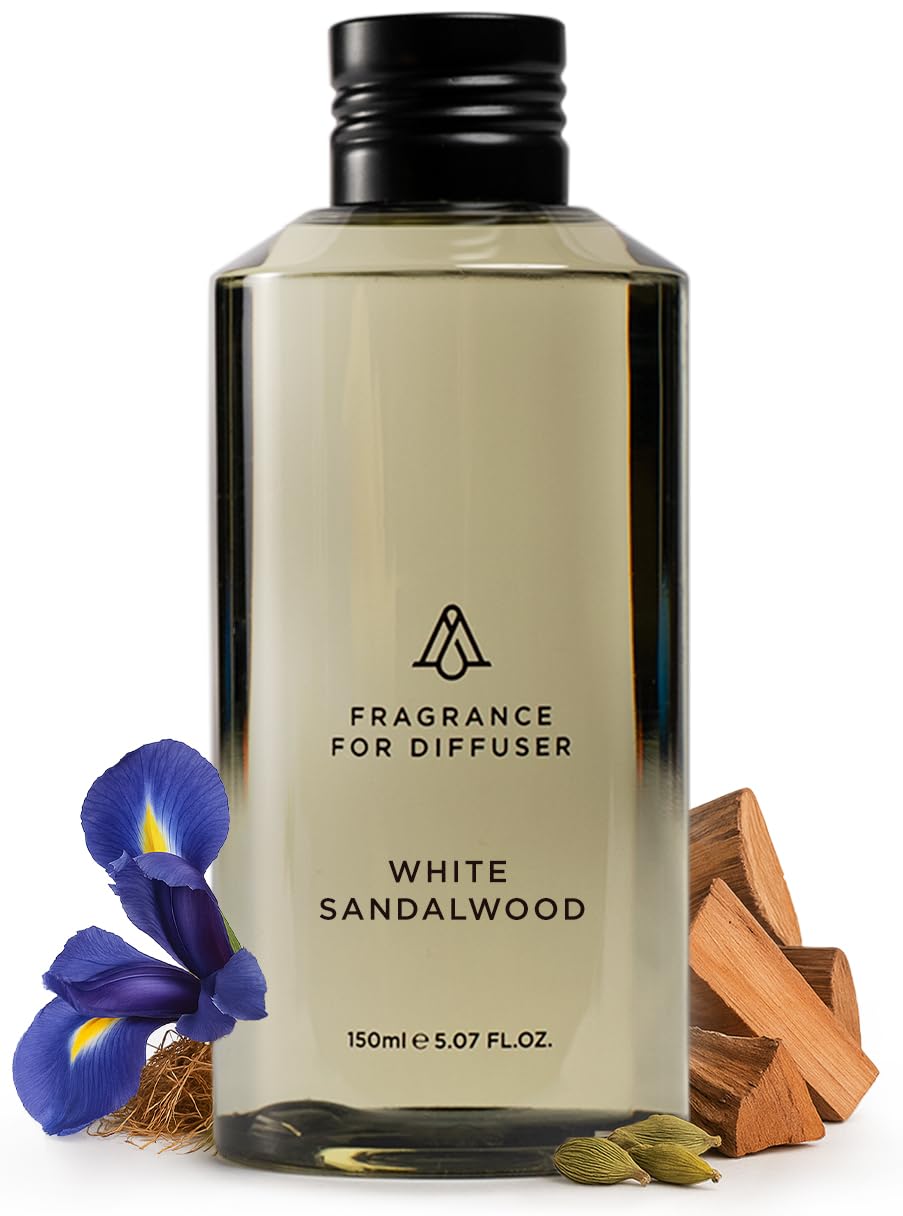 Aromaplan Aceite fragancia Sandalo Blanco en botella de 148 ml para crear ambiente de lujo.