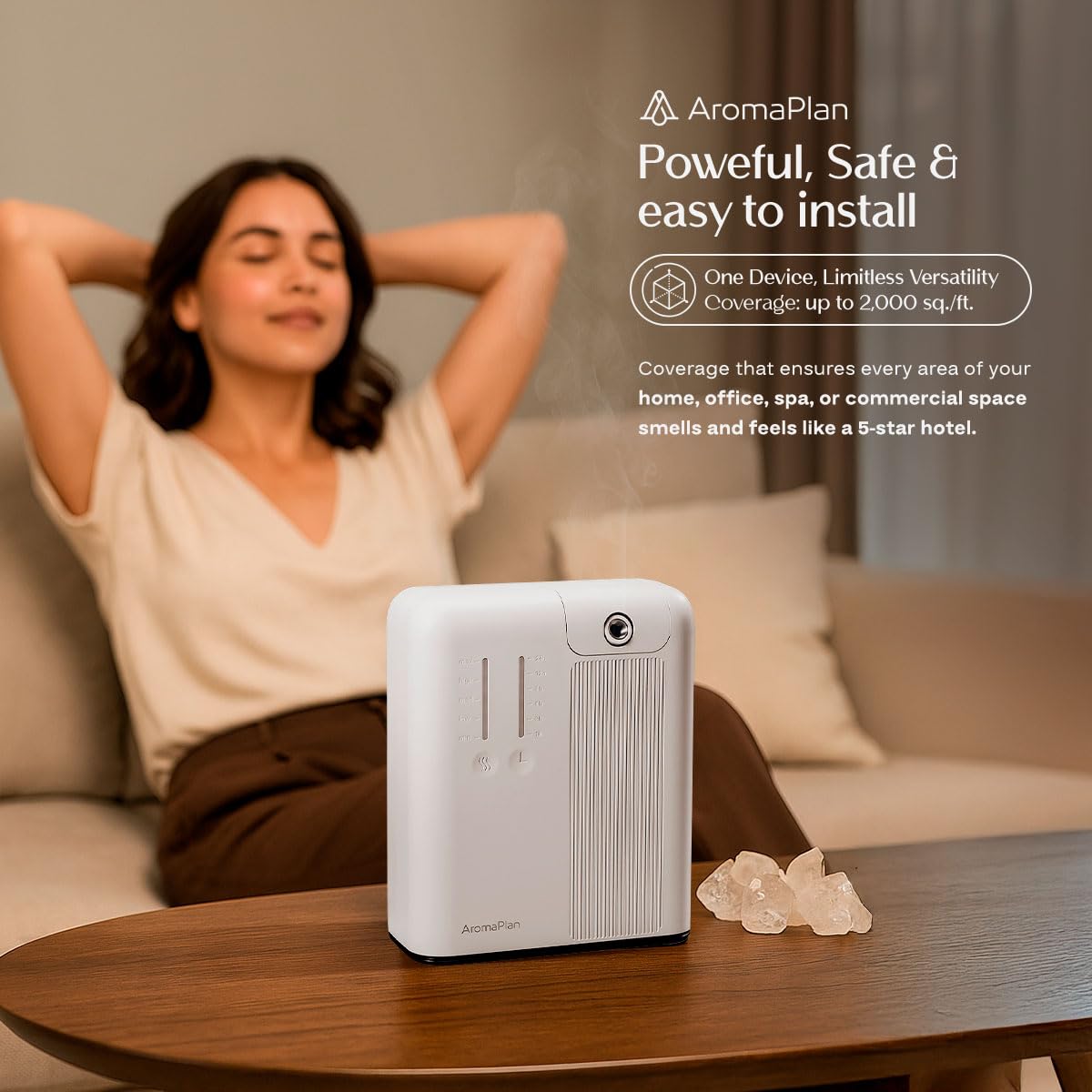 AROMAPLAN Control App: ajusta intensidad y horarios desde tu móvil