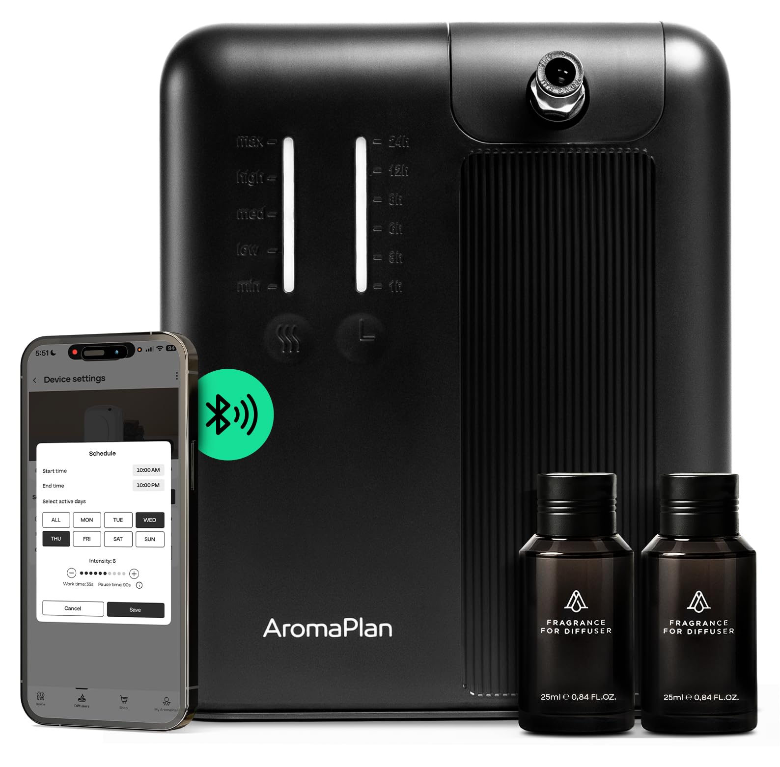 AROMAPLAN difusor de aire frío para casa con cobertura amplia