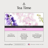 AROMAPLAN Tea Time, fragancia verde floral para hoteles y hogares.