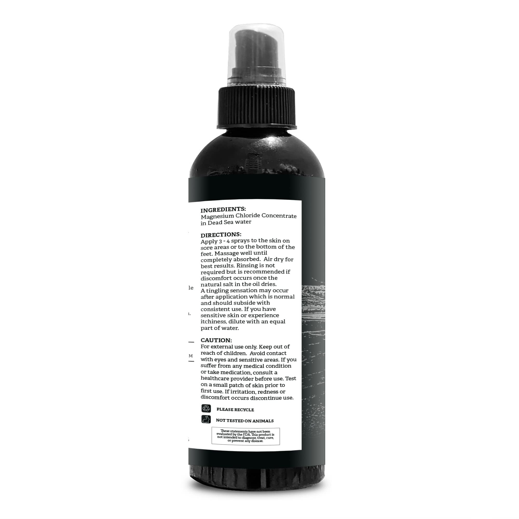 Aromasong deja residuo salino natural tras la aplicación.