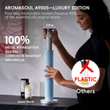 AROMASOUL, difusor recargable con batería de 10000mAh para uso prolongado.