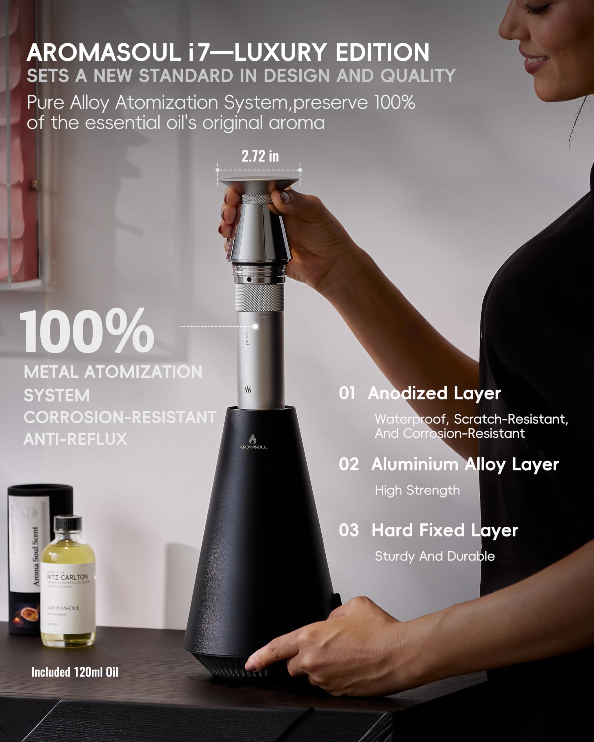 AROMASOUL luz ambiental suave para crear atmosfera