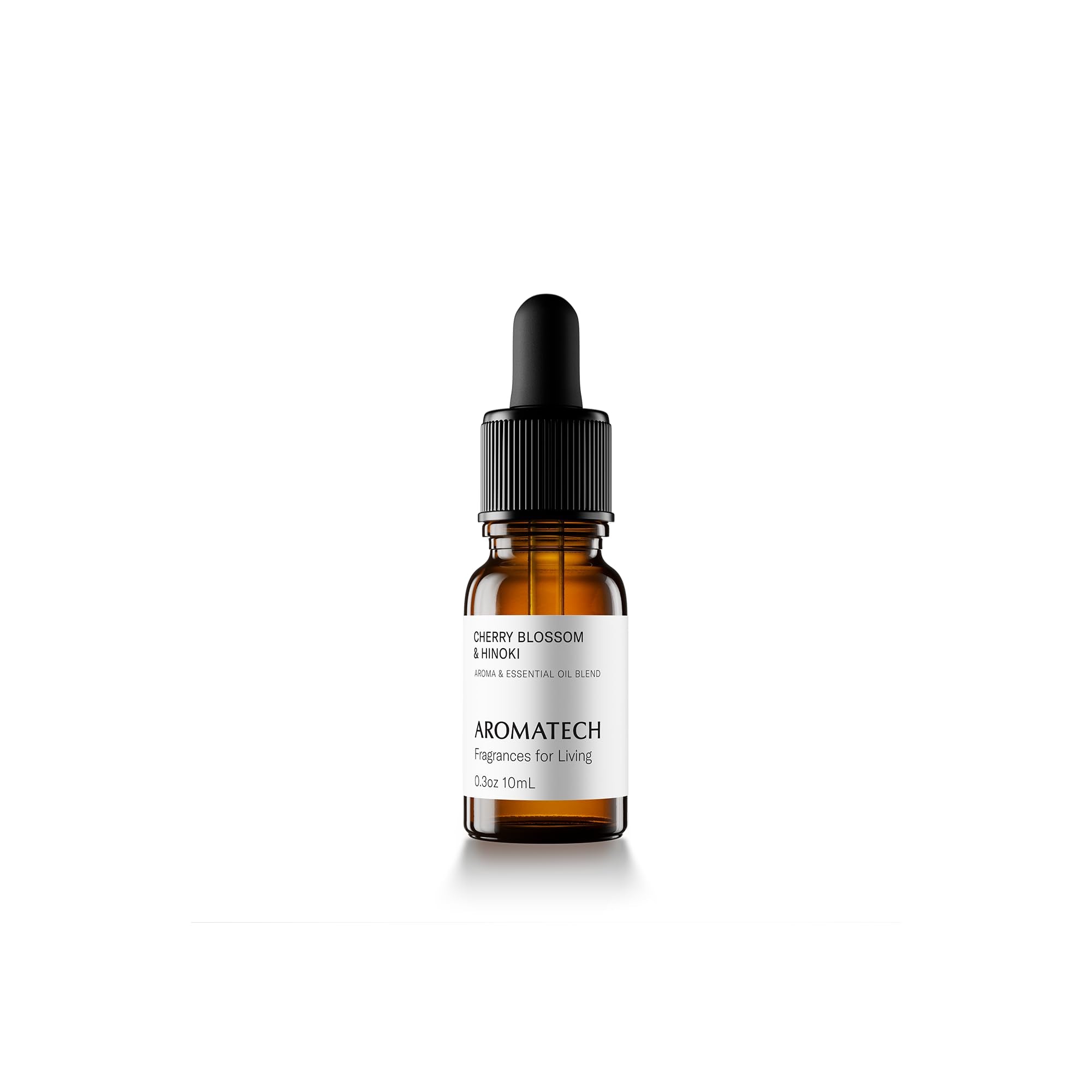 AromaTech: botella de aceite para difusor, aroma floral suave de cerezo e hinoki.
